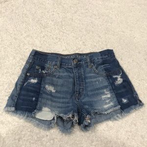 American eagle jean shorts